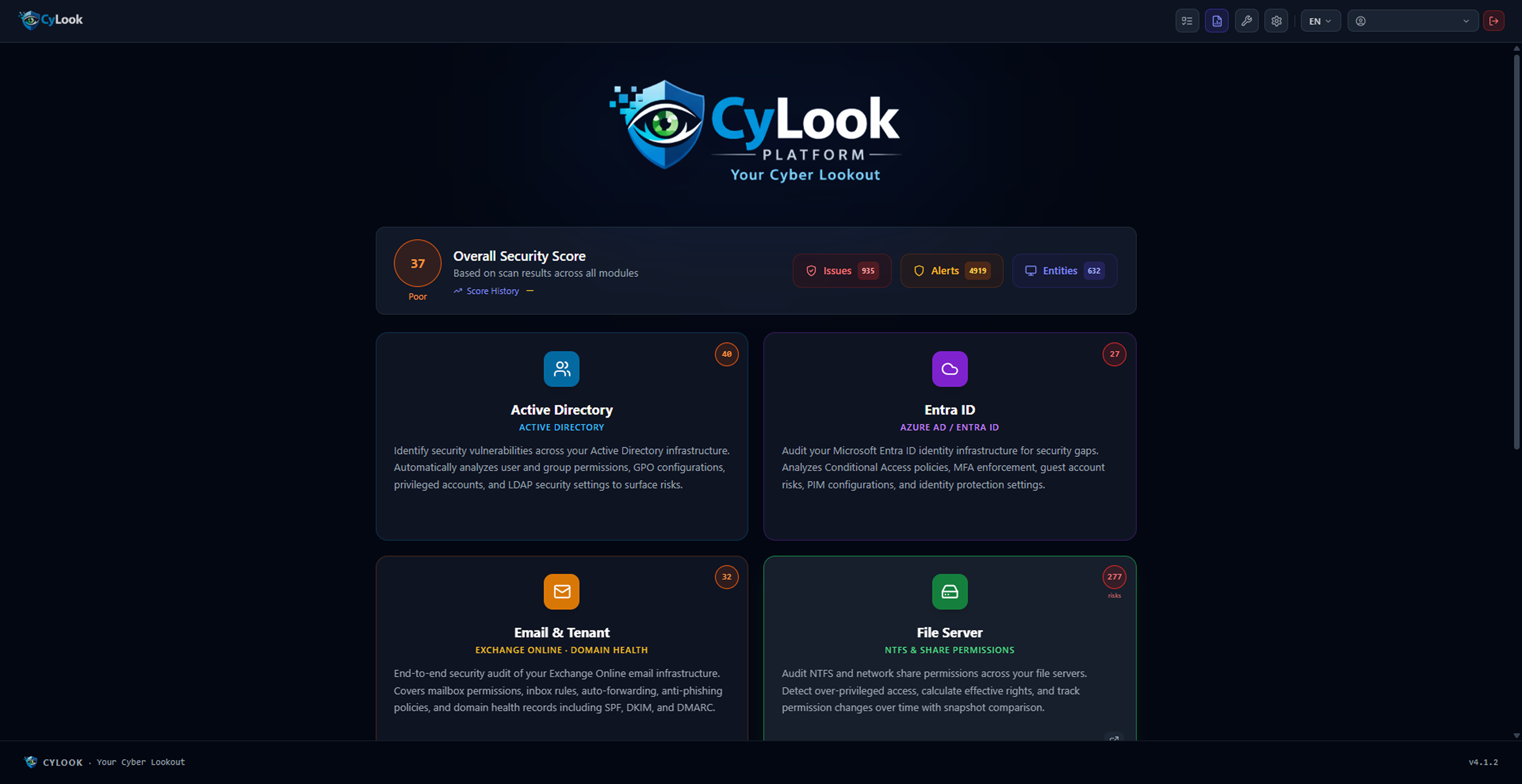Main Dashboard