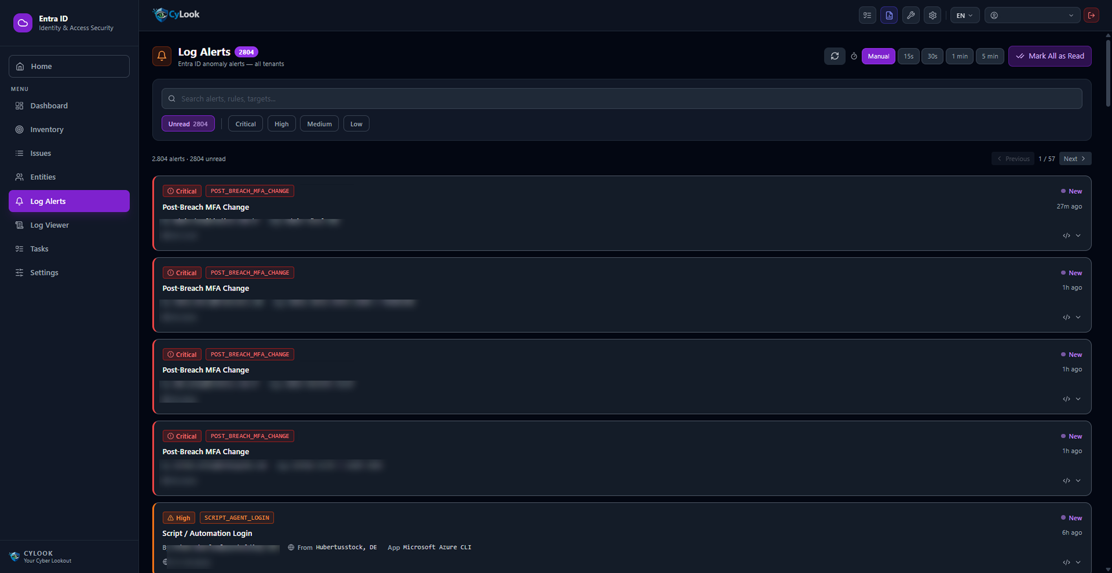 Entra Log Alerts
