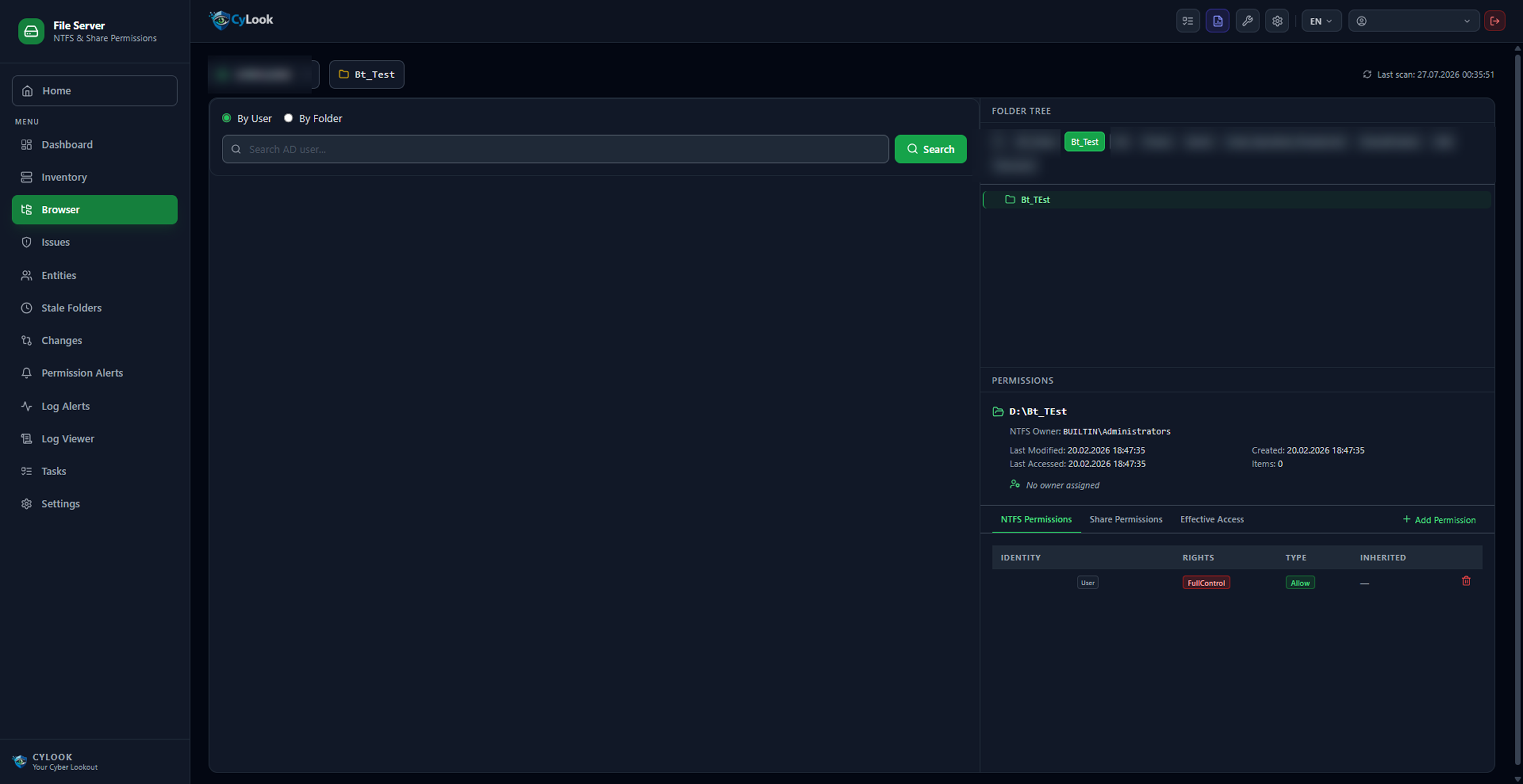File Server Browser