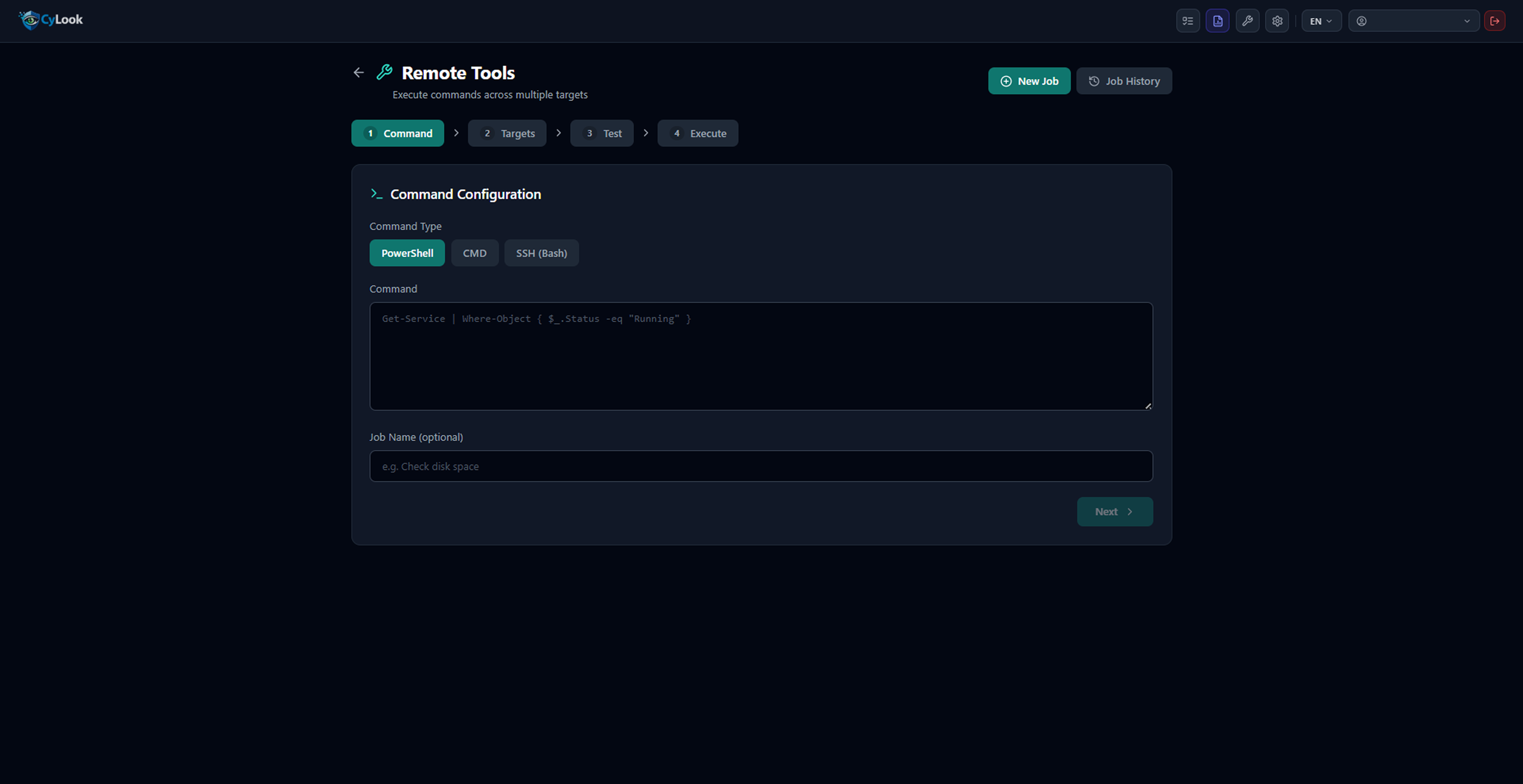 Remote Tools Command
